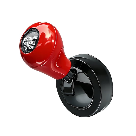 Retro Joystick for Push to Start Button Enhancement for Most Vehicles Multiple Color Option Quick Install