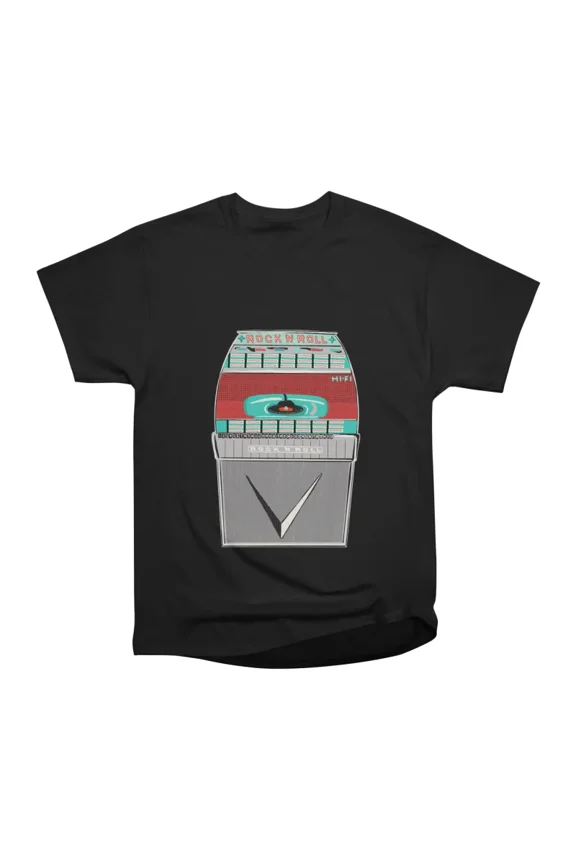 Retro Juke Box T-Shirt Tee Gift For Him Merch For Her Apparel For Friend