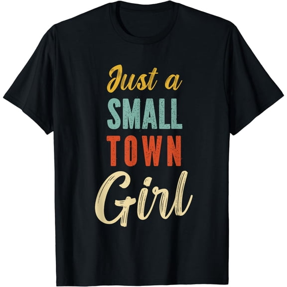 Retro Just A Small Town Girl Journey T-Shirt