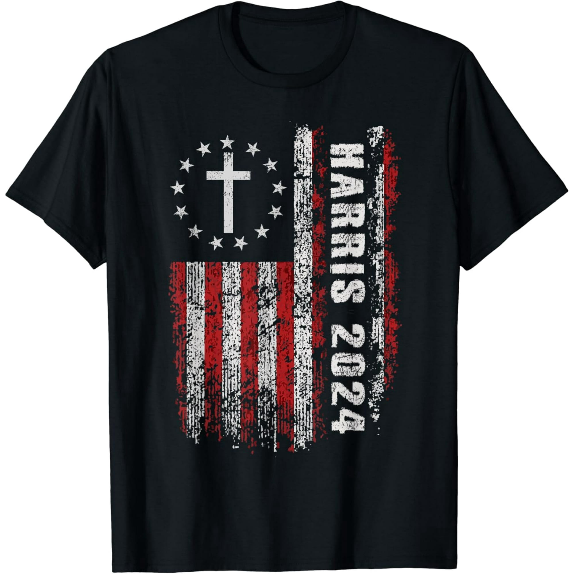 Ballot Ruffwear Retro Kamala Harris 2024 USA Election Wear pure cotton T-Shirt ...