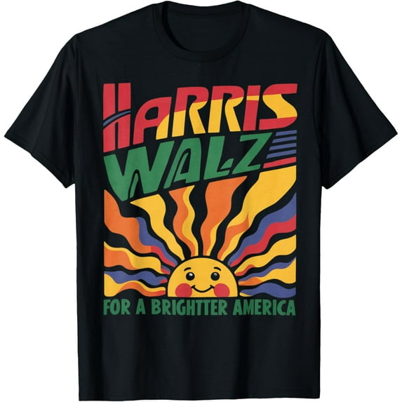 Retro Kamala Walz Kids T-Shirt