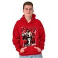 thumbnail image 1 of Retro Kanji Street Fighter Ryu Men Big & Tall Graphic Hoodie Brisco Brands 4X, 1 of 5