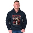 thumbnail image 1 of Retro Kanji Street Fighter Ryu Men Big & Tall Graphic Hoodie Brisco Brands 5X, 1 of 5