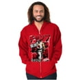 thumbnail image 1 of Retro Kanji Street Fighter Ryu Zip Hoodie Sweatshirt Men Brisco Brands S, 1 of 6