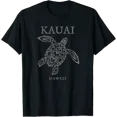 thumbnail image 1 of Retro Kauai Hawaii Sea Turtle Boys Girls Souvenir Men Women T-Shirt, 1 of 6