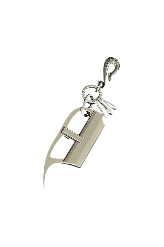 Retro Key Holder Chain Feature Antique Alloy Finish Lighter Sleeve For Men