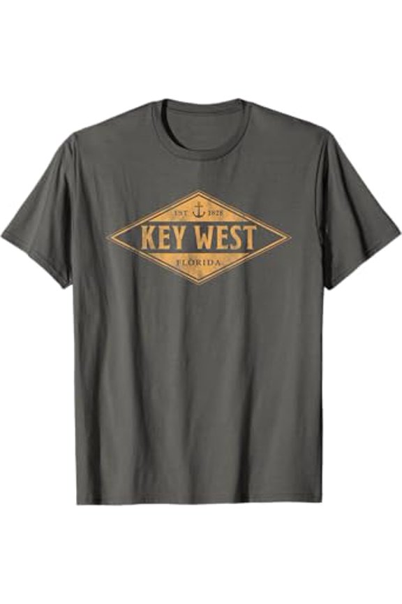 Retro Key West Florida Souvenir Vacation Vintage Mens Womens T-Shirt