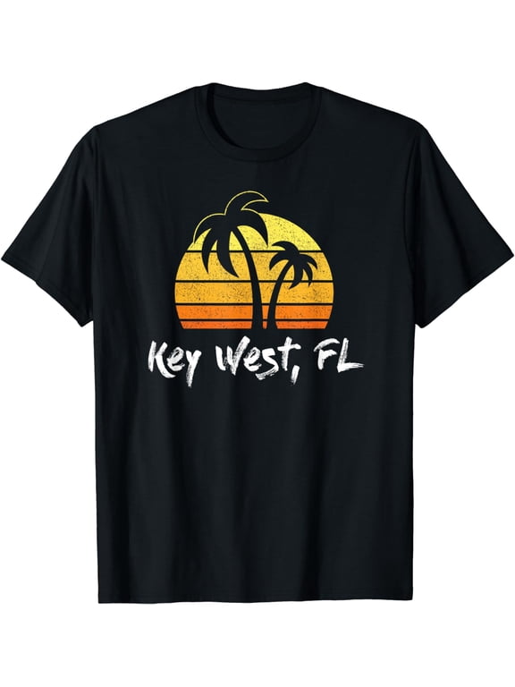 Retro Key West T-shirt Florida Beach Shirt