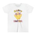 thumbnail image 1 of Retro Kids Happy Easter Shirt, Toddler Easter Egg Hunt Shirt, 1 of 2