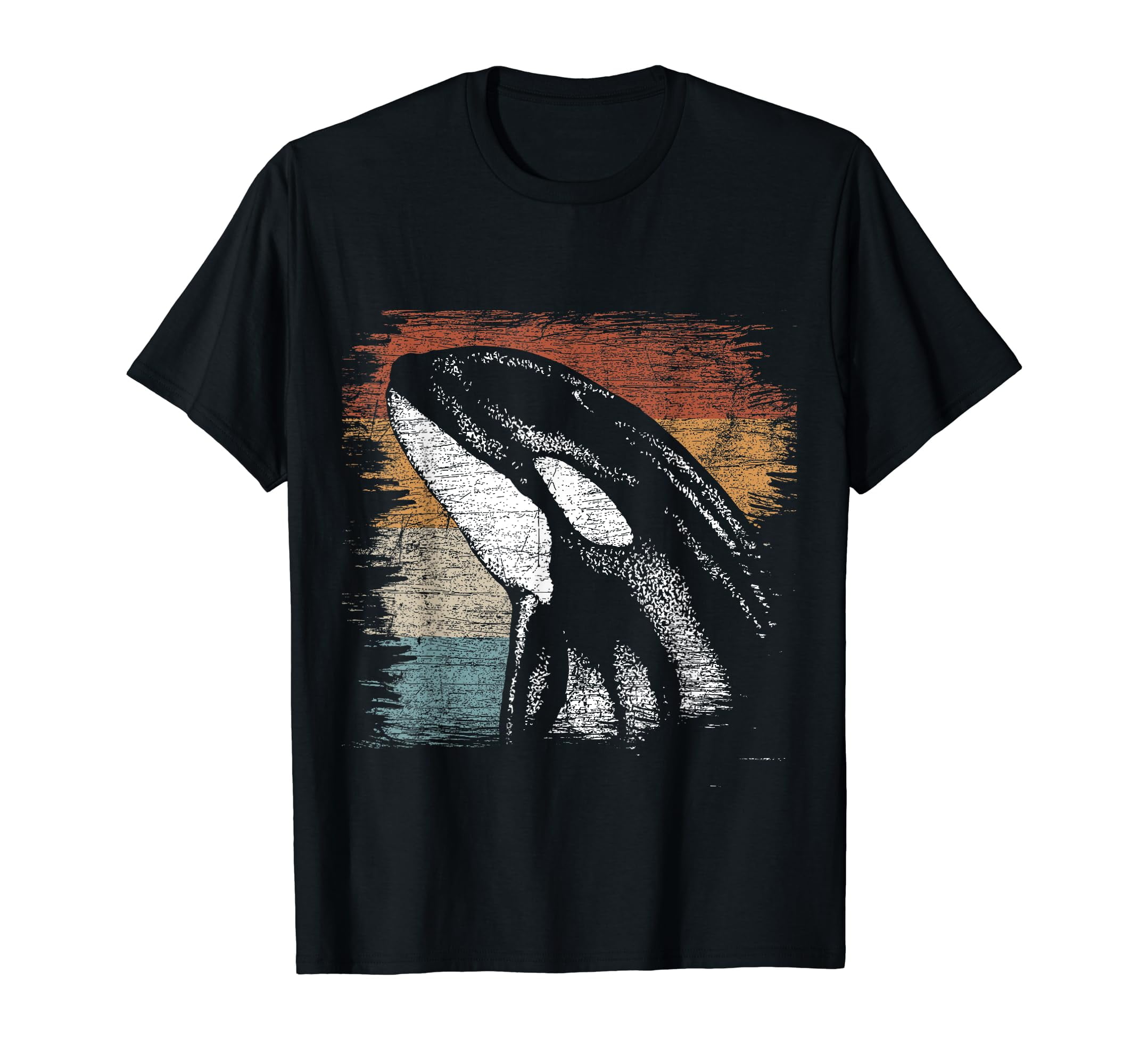 Retro Killer Whale TShirt