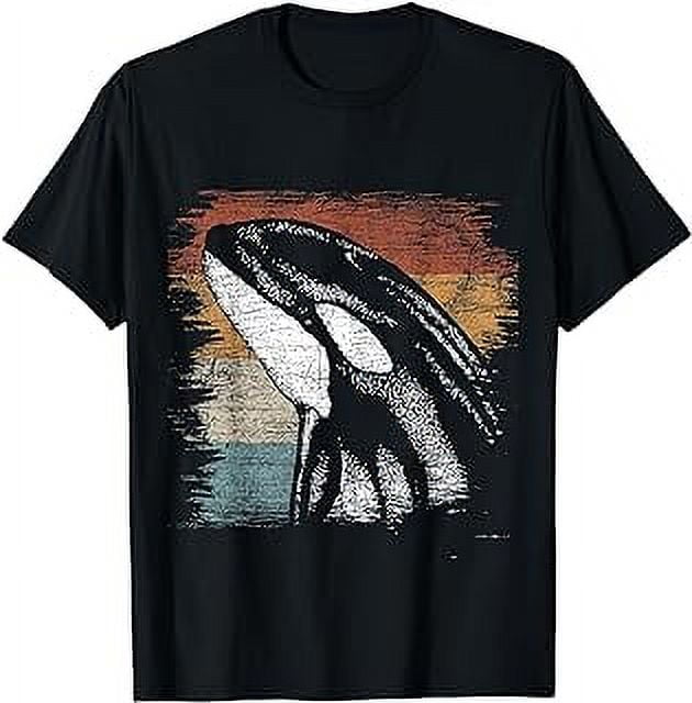 Retro Killer Whale TShirt