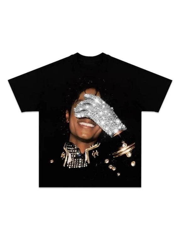 Retro King Of Pop Micha.el Trendy Shirt Jackson Graphic Tee Print Custom Unisex T-Shirt