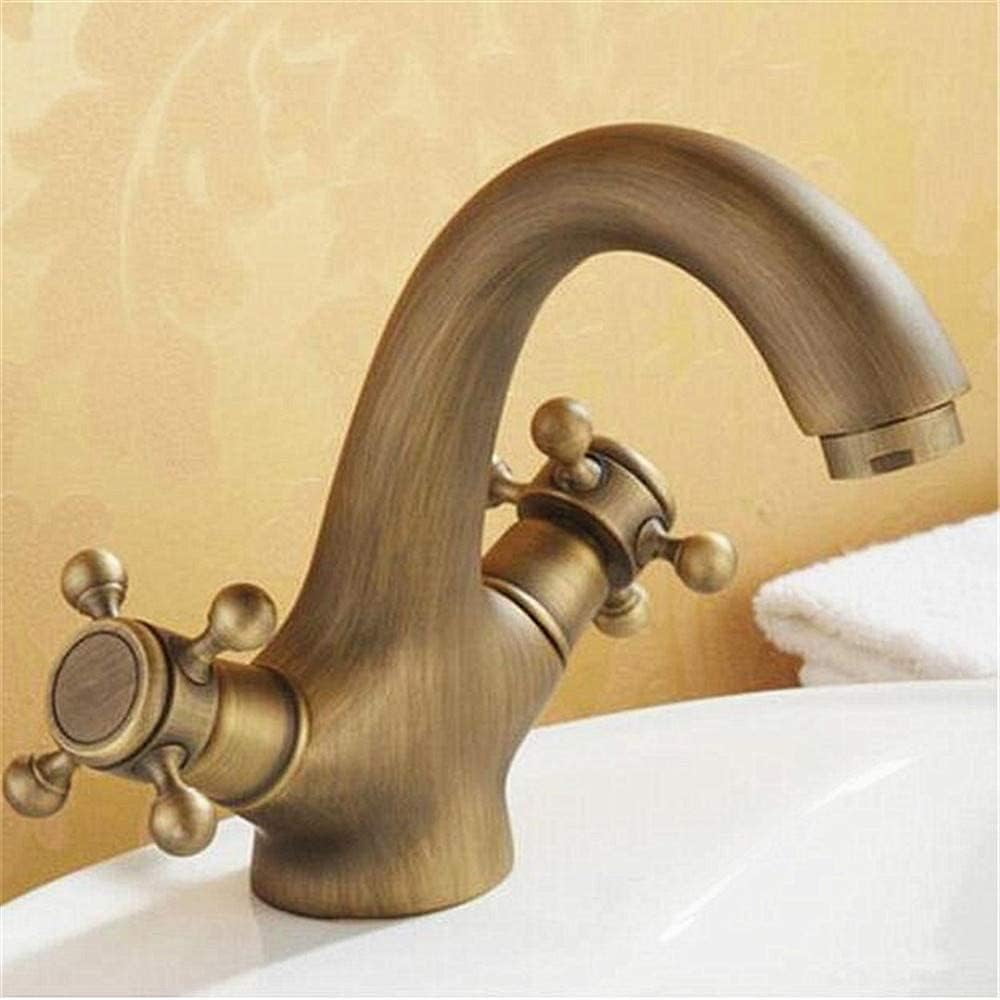 Retro Kitchen Faucet Kitchen Sink Faucet Basin Copper Wire Drawing Cold ...