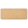 thumbnail image 1 of Retro Kitchen Mat, Continuous Orange Wavy Pattern with Elliptic Dots Curvy Symmetric Vintage Design, Plush Decorative Kitchen Mat with Non Slip Backing, 47" X 19", Orange Cream, by Ambesonne, 1 of 1