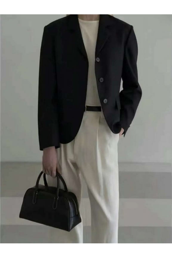 Retro Korean Bowg Design Genuine Leather and Suede Boston Tote Bag with Spacious Compartments