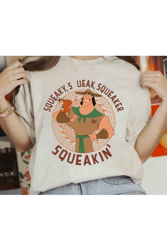Retro Kronk And Squeaky The Emperors New Groove Funny Movie T-shirt
