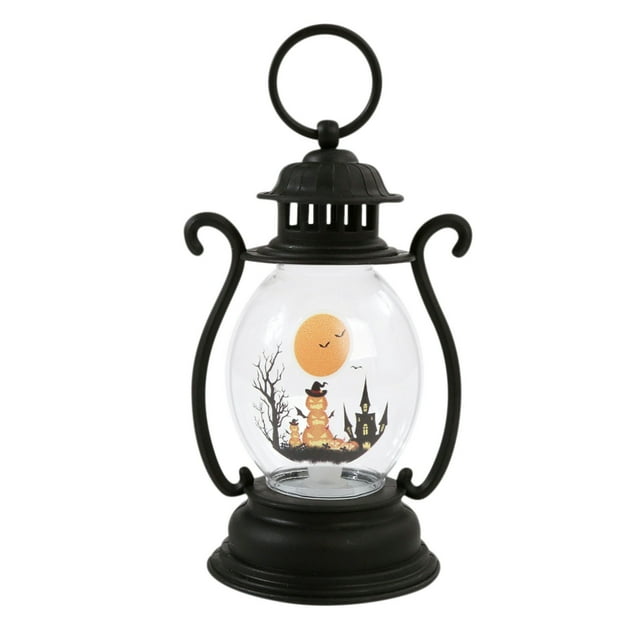 Retro LED Lantern Halloween Decorations For Home Halloween Retro