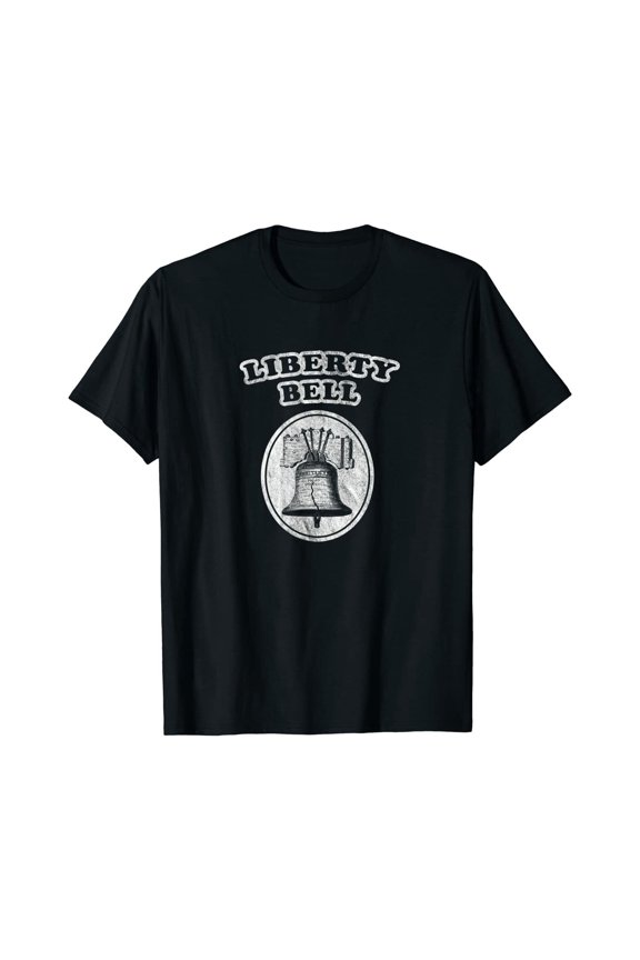 Retro LIBERTY BELL Old School Vintage T-Shirt by Turbo Volcano *NEW* 10 Colors