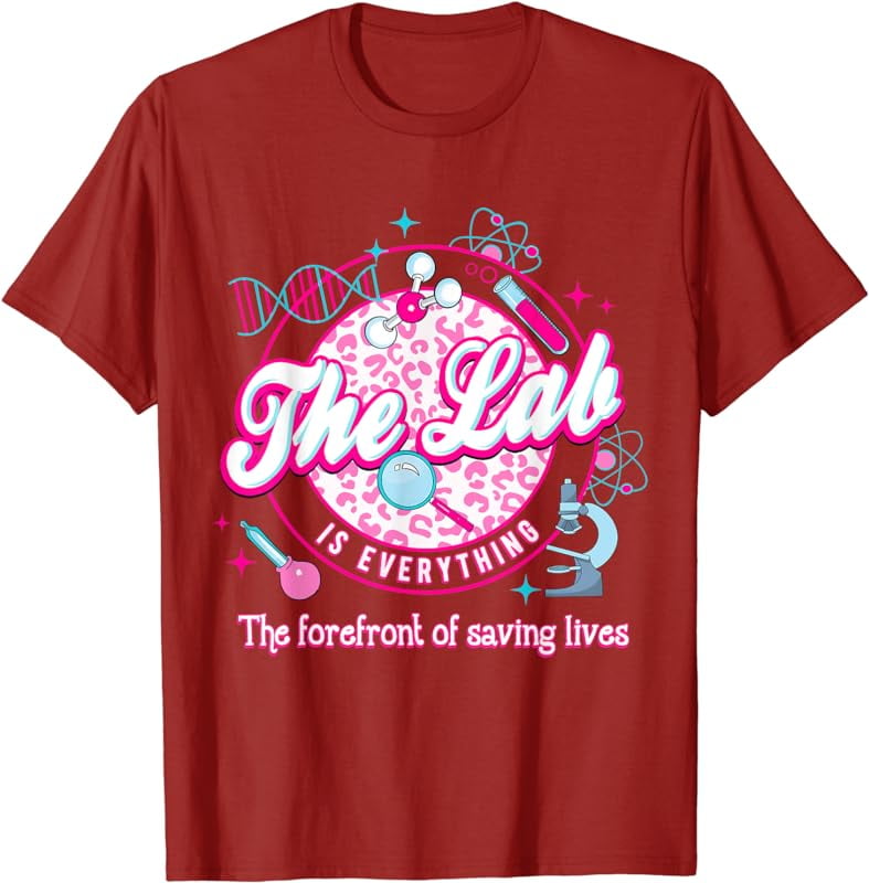 Retro Lab Week 2024 Medical Lab Tech Lab Science Team TShirt