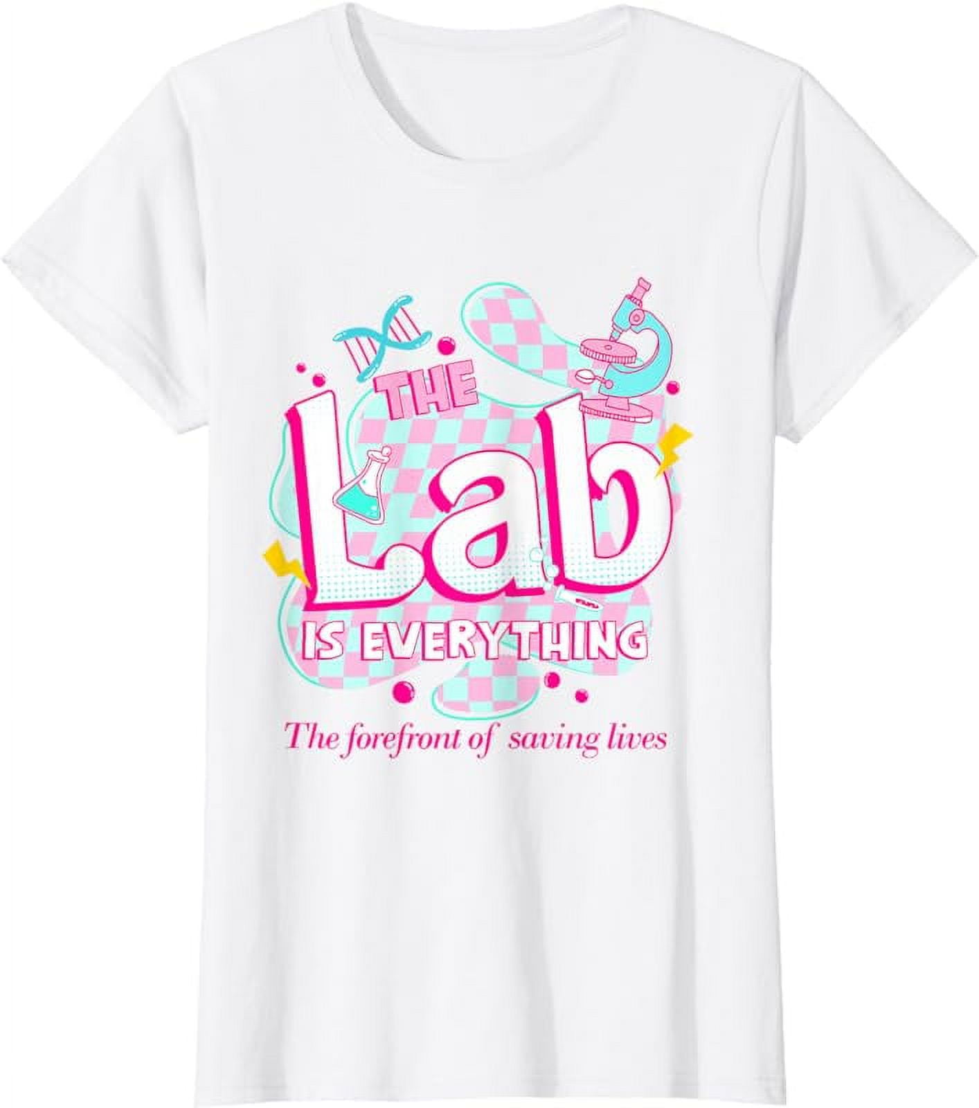 Retro Lab Week 2024 Medical Lab Tech Team Patient Care Tech T-Shirt ...