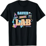 Retro Lab Week Medical Laboratory Tech Saved By The Lab T-Shirt