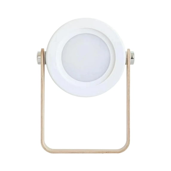 Retro Lantern Light USB Rechargeable Outdoor Camping Light, Three Level Dimming, Portable Emergency Atmosphere Light, Suitable for Camping and Home Decoration(White)