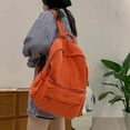 thumbnail image 1 of Retro Large Capacity Lazy Washed Canvas Backpack, 1 of 2