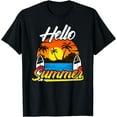 thumbnail image 1 of Retro Last Day of School Schools Out for Summer Teacher T-Shirt, 1 of 4