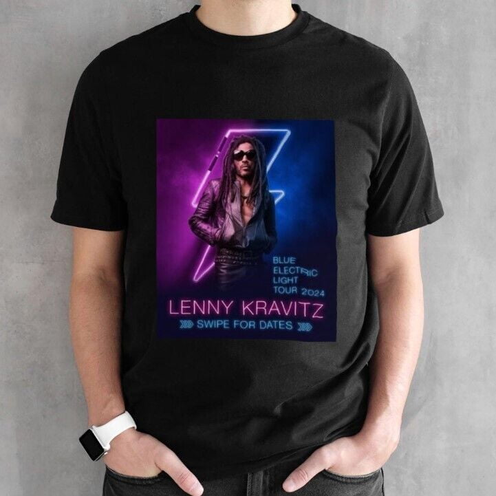 Retro Lenny Kravitz Tour 2024 Signature T-Shirt Unisex Short Sleeve T-Shirt  All - Walmart.com