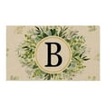 thumbnail image 1 of Retro Letter Monogram Doormat Absorbent Non Front Door Mat, Washable Entrance Rug for Bathroom, Bedroom, Living Room and Kitchen Decor, 1 of 4