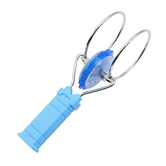 Retro Light Up Gyro Wheels Flashing Gyro Wheel Magic Rail Twirler Magnetic Yoyo
