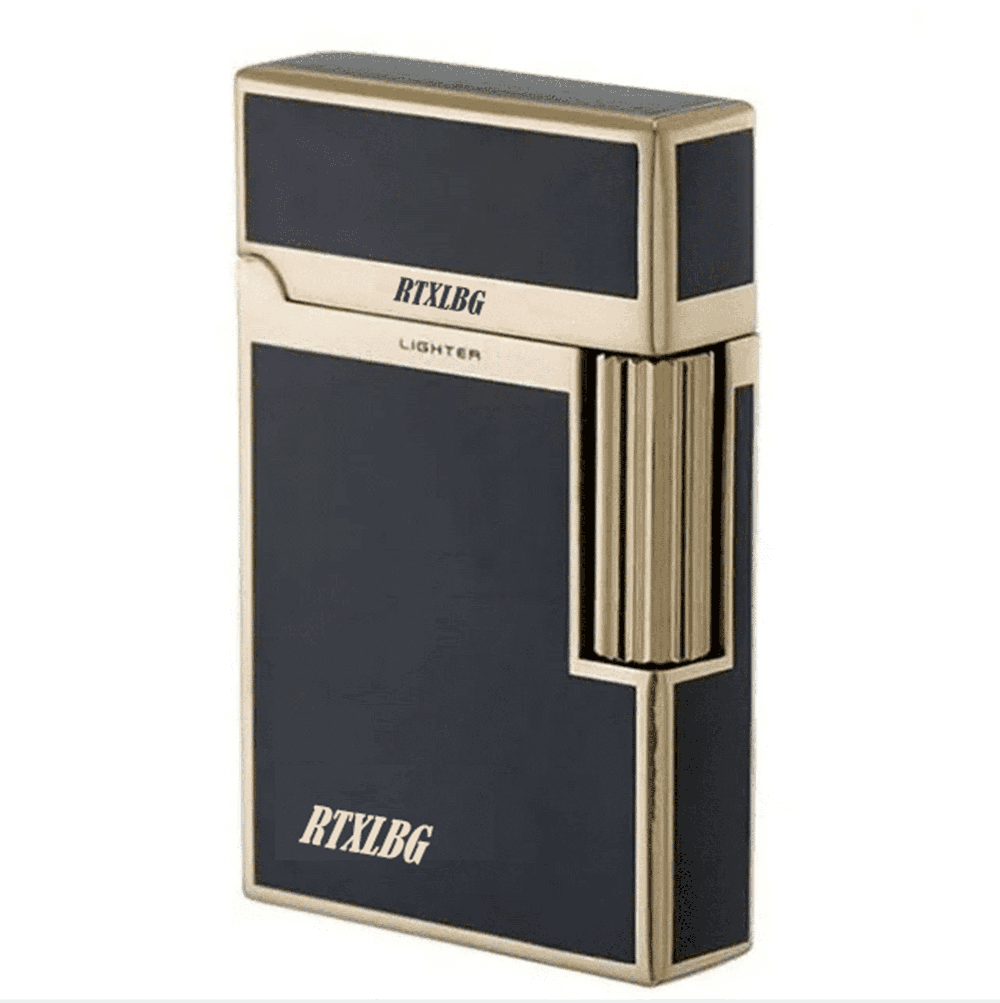 Retro Lighter,Butane Gas Refillable,for Cigars or Cigarettes,Soft  Flame,Gift