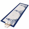 thumbnail image 1 of Retro Lighthouse Rectangle&nbsp;Area Rug&nbsp;2x6 ft Seagull Ocean Vintage Blue Lines Art Washable Rugs for Living Room, Non Slip Soft Carpet for Bedroom Entryway Dining Room, 1 of 9