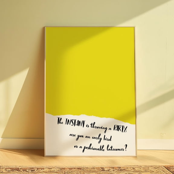 Retro Lime Quote Trendy Decor Wall Art Home Room Interior Decorative Display Accent