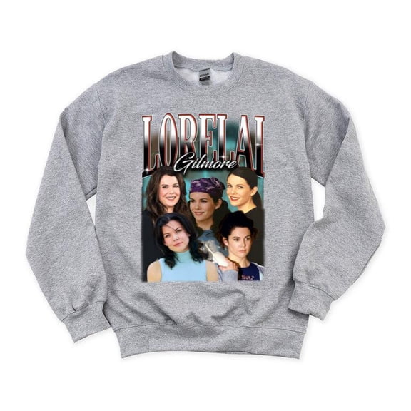 Retro Lorelai Gilmore Girls TV Show Lauren Graham Stars Hollow Coffee Fan Sweatshirt, for men & women, up to size 5XL