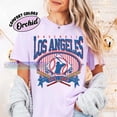 thumbnail image 1 of Retro Los Angeles Baseball Comfort Colors T-Shirt, MLB Game Day Shirt, 1 of 5