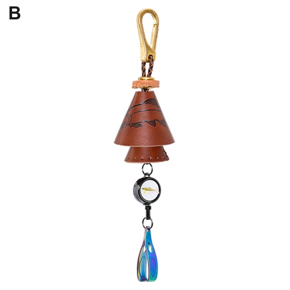 Retro Lure Sequins Bag, Manual Storage Pendant Bag Bells Jig Spoon Fishing Lure Crank Bionic Artificial Luya Fate Bait VIB Fish Accessories