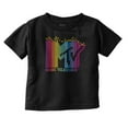 thumbnail image 1 of Retro MTV Colorful Pixel Art Logo Toddler Boy Girl T Shirt Infant Toddler Brisco Brands 6M, 1 of 6