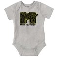thumbnail image 1 of Retro MTV Cool Music Memorabilia Logo Romper Boys or Girls Infant Baby Brisco Brands NB, 1 of 6
