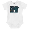 thumbnail image 1 of Retro MTV Distressed Denim Logo Romper Boys or Girls Infant Baby Brisco Brands 12M, 1 of 6