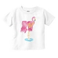 thumbnail image 1 of Retro MTV Fluffy Flamingo Logo Toddler Boy Girl T Shirt Infant Toddler Brisco Brands 6M, 1 of 6
