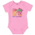 thumbnail image 1 of Retro MTV Ice Cream Sundae Logo Romper Boys or Girls Infant Baby Brisco Brands NB, 1 of 5