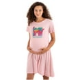 thumbnail image 1 of Retro MTV Sunset Flamingo Logo Women's Maternity Dress Brisco Brands M, 1 of 3
