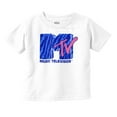 thumbnail image 1 of Retro MTV Tiger Stripe Print Logo Youth T Shirt Tee Girls Infant Toddler Brisco Brands 6M, 1 of 6