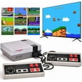 thumbnail image 1 of Retro Machine with 620 Built-in Classic, 8-Bit Video System for Adults and Kids, Includes 2 Controllers - Rediscover the Joy of Retro Toys, 1 of 8