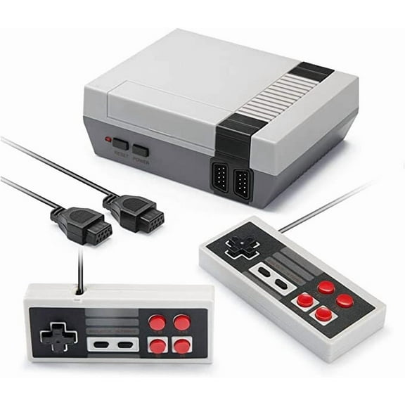 Retro Machines, Classic Mini Retro System Built-in 620 and 2 Controllers, Plug and Play 8-Bit Vintage Entertainment System, Old-School System for Adults and Kids