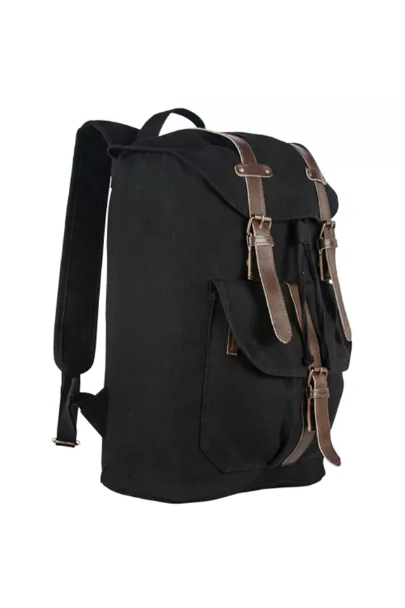 Retro Madridian Rucksack - Black