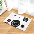 thumbnail image 1 of Retro Magnetic Tape Design Rugs Washable Non-Slip Doormat Foot Mat Super Soft Thicken Carpet for Living Room Bedroom Kid's Room, 1 of 5