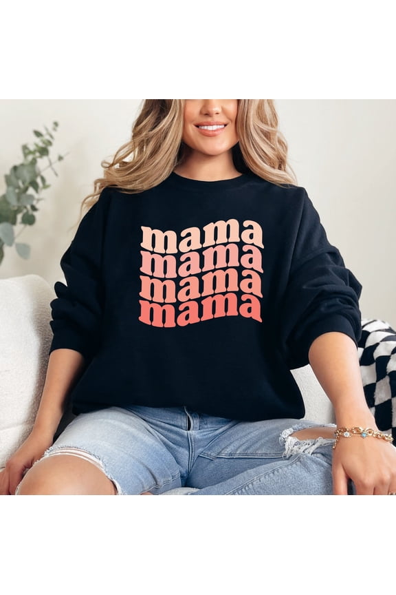Retro Mama Wave | Sweatshirt