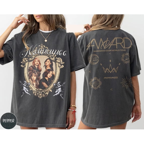 Retro Mamamoo T-shirt, Mamamoo 4Ward 2026 World Tour Shirt